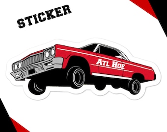 ATL Autoaufkleber: Atlanta Aufkleber