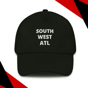 South West Atl Hat, Georgia Hat, Atlanta Georgia Hat, Atlanta Hats