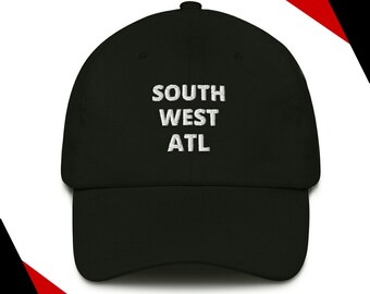South West ATL Hat: Atlanta Georgia Cotton Cap