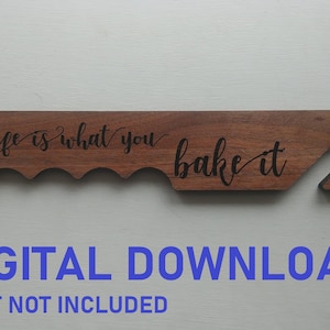 Laser cut File - Ofenstab