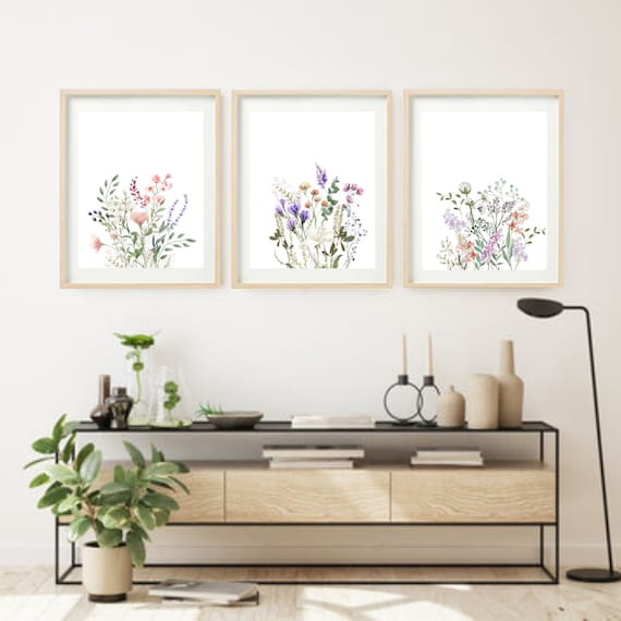 Printable Art Digital Art Floral Art Watercolor Art | Etsy