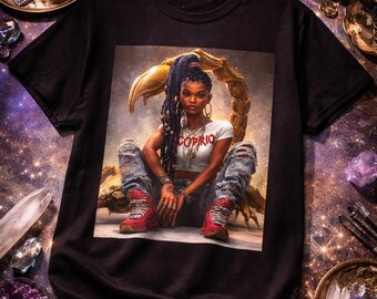 Scorpion Graphic Tee: Unisex Heavy Cotton Streetwear T-Shirt