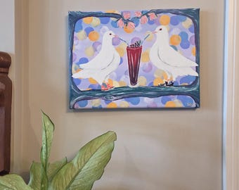 Connection - acrylic on canvas