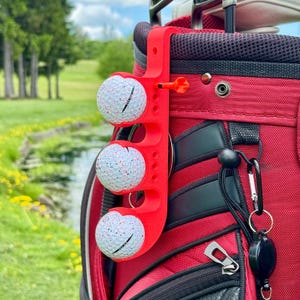 Golfbalhouder, teehouder golftasbal, accessoire voor hem, cadeau voor golfliefhebbers, cadeau-idee golfvader