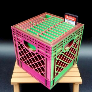 Organizador de juegos de Nintendo Switch / Soporte / Minicaja / Regalo para jugadores / Exhibidor de juegos de Switch