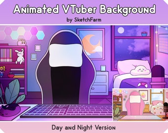 Vtuber Backdrop - Etsy UK