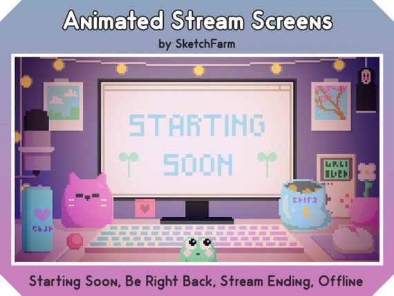 How to Make a Twitch Screen: Starting Soon, BRB, and Offline Screens