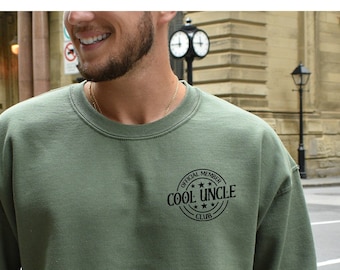 Sudadera para tío / Regalo para tío / Regalo para futuro tío