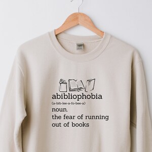 Lese-Sweatshirt | Bücherwurm Sweatshirt | Bibliophiles Sweatshirt | Buch-Liebhaber-Sweatshirt | Lese-Sweatshirt | Buch-Sweatshirt