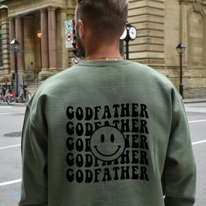 Godfather Sweatshirt | Godfather Gift | Godfather Crewneck | Godfather Gift Idea | Godfather Proposal image 1