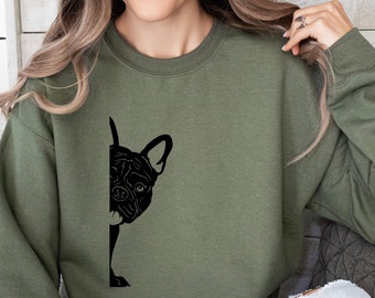 French Bulldog Gift | French Bulldog Shirt | Dog Personalized Gift | French Bulldog  Mama gift | Frenchie Mom | Frenchie Mom sweater