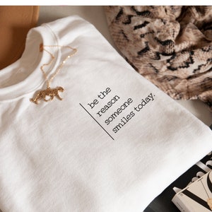 Wees een Nice Human Sweatshirt | Wees vriendelijk sweatshirt | Cadeau voor vriend | Verjaardagscadeau