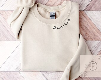 Auntie Sweatshirt  | Auntie Gift | New Auntie Crewneck | Aunt Sweatshirt