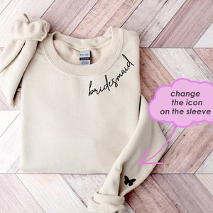Brautjungfern Sweatshirt | Brautjungfern Geschenkidee |  Brautjungfern Crewneck | Braut Sweatshirt | Brautparty Geschenk