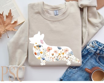 Corgi Mom Sweatshirt | Corgi Personalized Sweatshirt | Dog Personalized Gift |  Corgi Mama gift | Corgi Gift