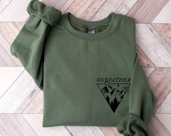 Peetvader Sweatshirt | Peetvader cadeau | Godfather ronde hals | Peetvader cadeau-idee | Godfather-voorstel