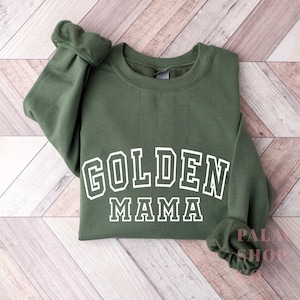 Golden Mom Sweatshirt | Golden  Mama gift | Golden Retriever Gift |  Golden Retriever Mama |  Golden Retriever Sweatshirt