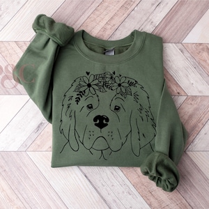 St Bernard Mom Sweatshirt | Bernard Mama gift | Bernard  Gift
