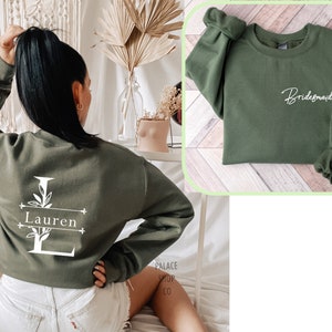 Bridesmaid Sweatshirt | Bridesmaid Gift Idea |  Bridesmaid Crewneck | Bride Sweatshirt | Brideal Party Gift