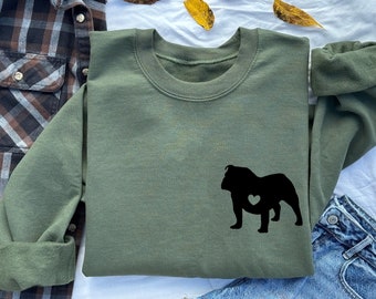 Bulldog Mom Sweatshirt | Bulldog Mama gift | Bulldog  Gift