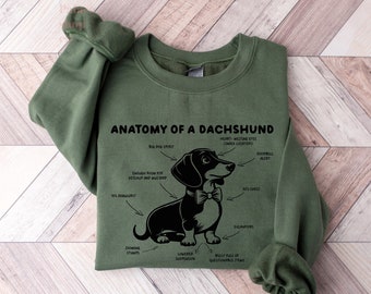 Dachshund Sweatshirt | Dachshund Personalized Sweatshirt | Dog Personalized Gift | DachshundMama gift | Dachshund Gift