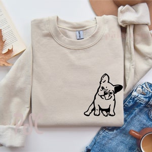 Frenchie Mom Sweatshirt | Frenchie  Personalized Sweatshirt | Dog Personalized Gift |  Frenchie  Mama gift | Frenchie  Gift