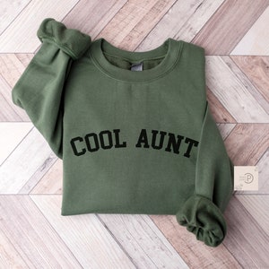 Auntie Sweatshirt  | Auntie Gift | New Auntie Crewneck | Aunt Sweatshirt | Cool Aunt Sweatshirt