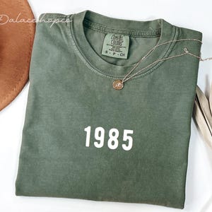 1985 birthday shirt, 40th birthday shirt, est 1985 shirt, vintage 1985 shirt