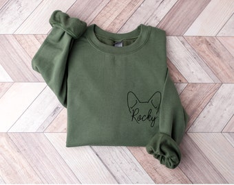 Corgi Mom Sweatshirt | Corgi Personalized Sweatshirt | Dog Personalized Gift |  Corgi Mama gift | Corgi Gift