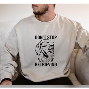 Golden Dad Sweatshirt | Life is Golden Sweatshirt  | Golden Retriever Gift |  Golden Retriever Sweatshirt