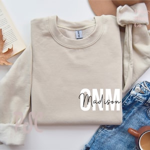 CNM Sweatshirt | Personalized CNMP | Custom CNM Sweatshirt | Certified Nurse Midwife