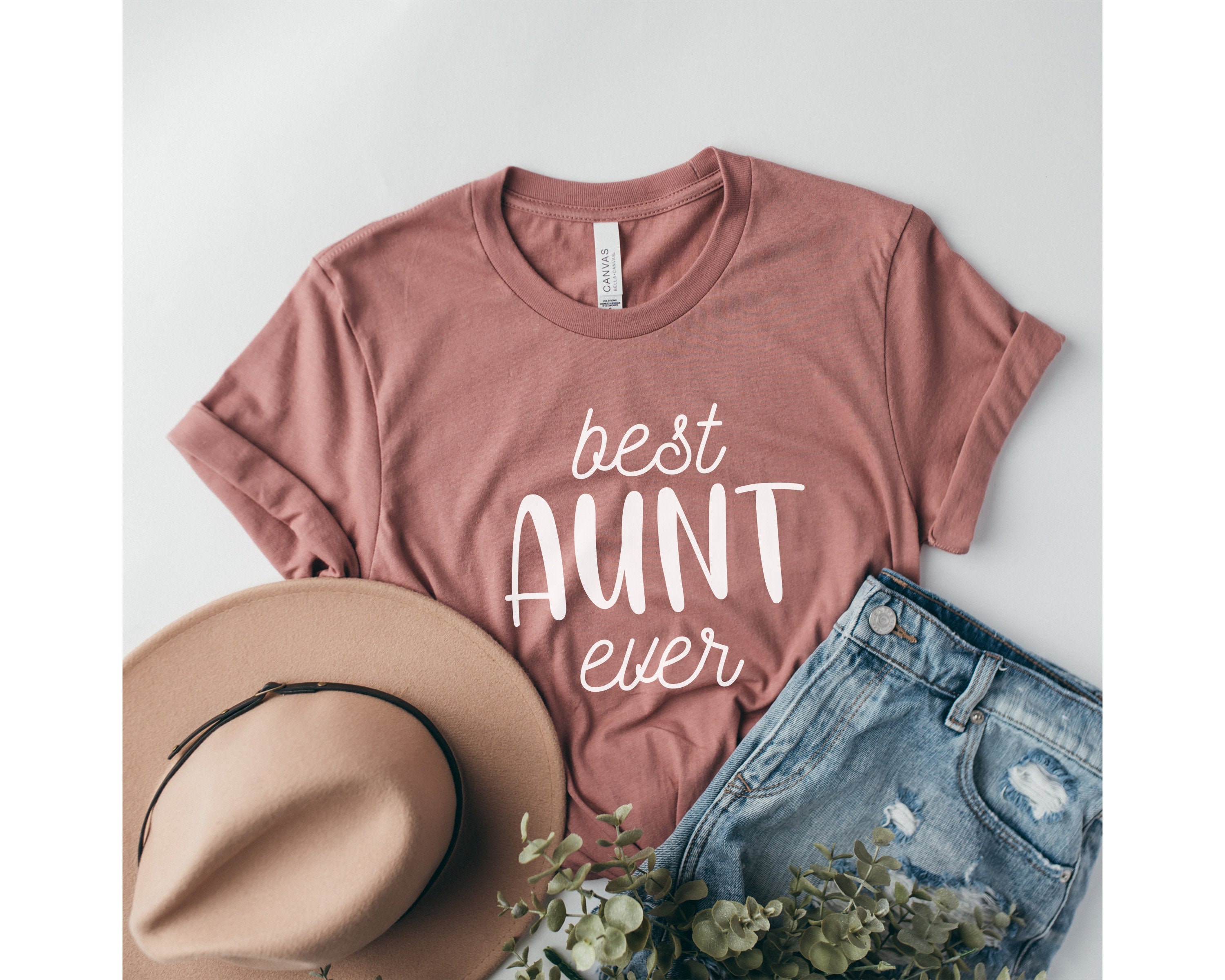Best Aunt Ever Shirt | Auntie Gift | New Auntie Gift | Gift For Aunt | Sister Gift