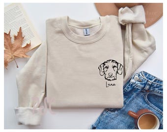 Wirehaired Dachshund Sweatshirt | Wirehaired Dachshund Mom Sweatshirt | Dachshund Gift | doxie Sweatshirt | Doxie Mom Clothes