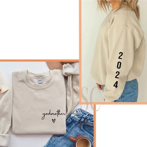 Sweat-shirt marraine | Proposition de marraine | Cadeau marraine | Sweat-shirt Marraine personnalisé