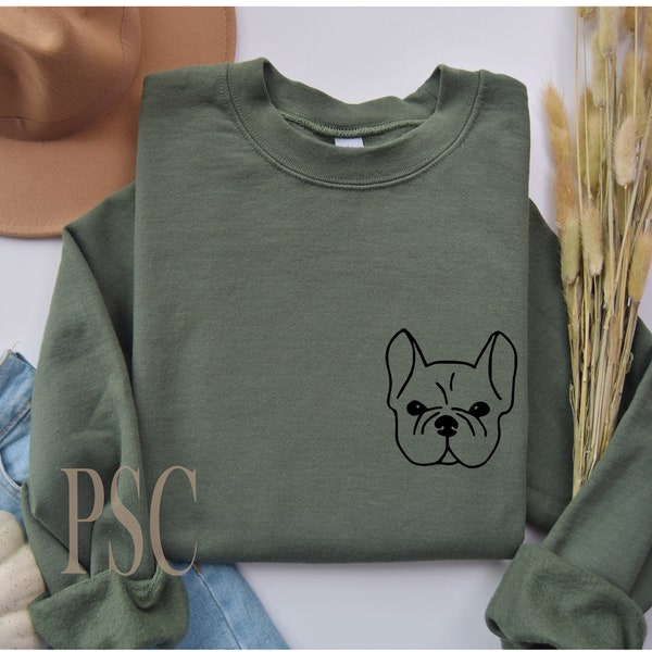 Frenchie-sweatshirt | Frenchie moeder Sweatshirt | Frans cadeau | Frenchie hond moeder cadeau | Hond trui