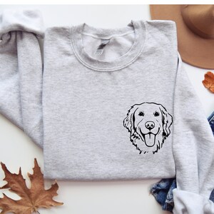 Golden Dad Sweatshirt | Life is Golden Sweatshirt  | Golden Retriever Gift |  Golden Retriever Sweatshirt