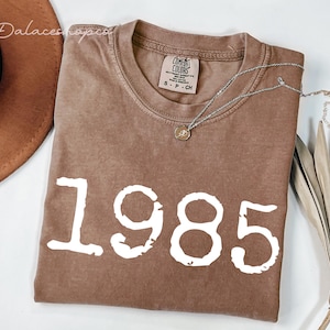1985 birthday shirt, 40th birthday shirt, est 1985 shirt, vintage 1985 shirt