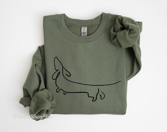Dachshund Mom Sweatshirt | dachshund sweatshirt | dachshund gift | dachshund shirt | dackel geschenk