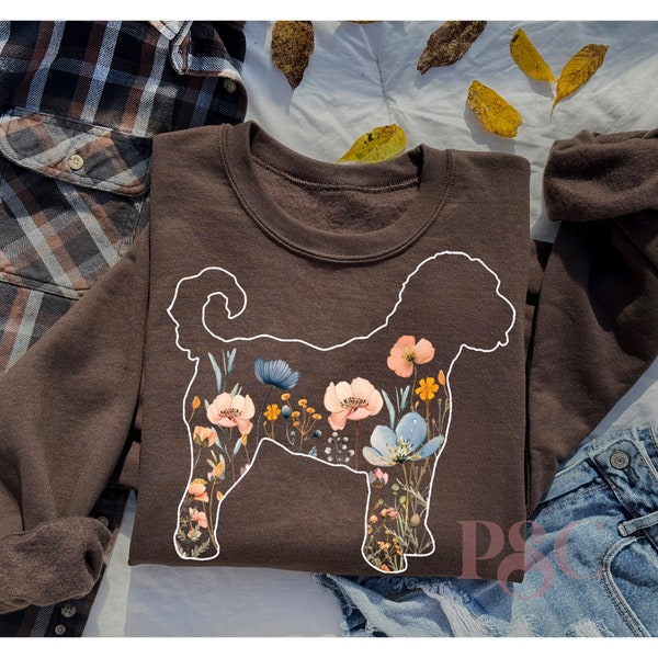 Golden Doodle Sweatshirt | Gekritzel-Mama-Sweatshirt | Hund personalisiertes Geschenk | Gekritzel Mama Geschenk | Gekritzel-Geschenk