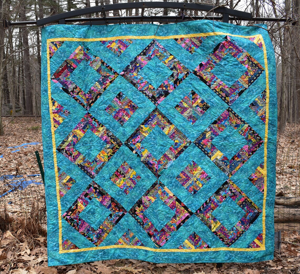Persian Delight Quilt Full Size Etsy