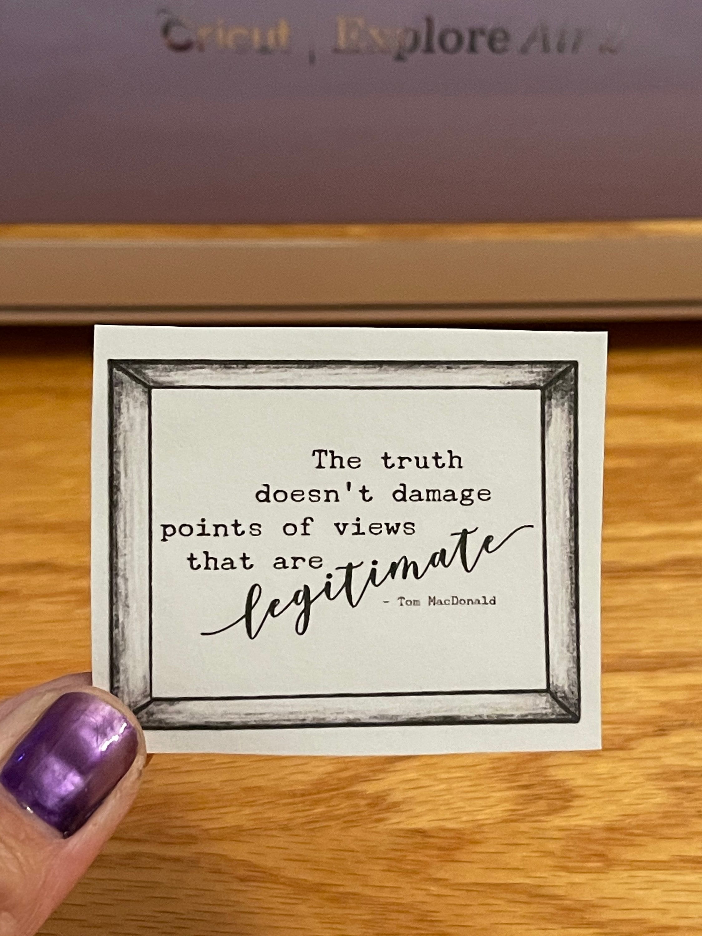 Tom MacDonald Quotes | Etsy