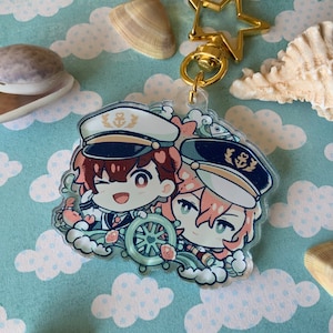 Soukoku Sailors Acrylic Keychain