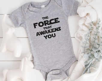 May The force be with you baby bodysuit vest baby grow.
