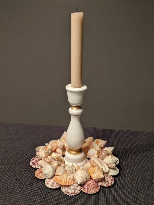 Tabletop Shells Shell Wreath Tabletop - Etsy