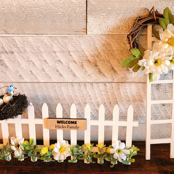 Picket Fence Etsy