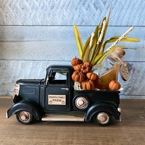 Fall Metal Truck Tiered Tray Decor Summer Truck Decor Personalized Farmhouse Truck Apple CiderHoney BeesRustic Farmhouse,Country Decor