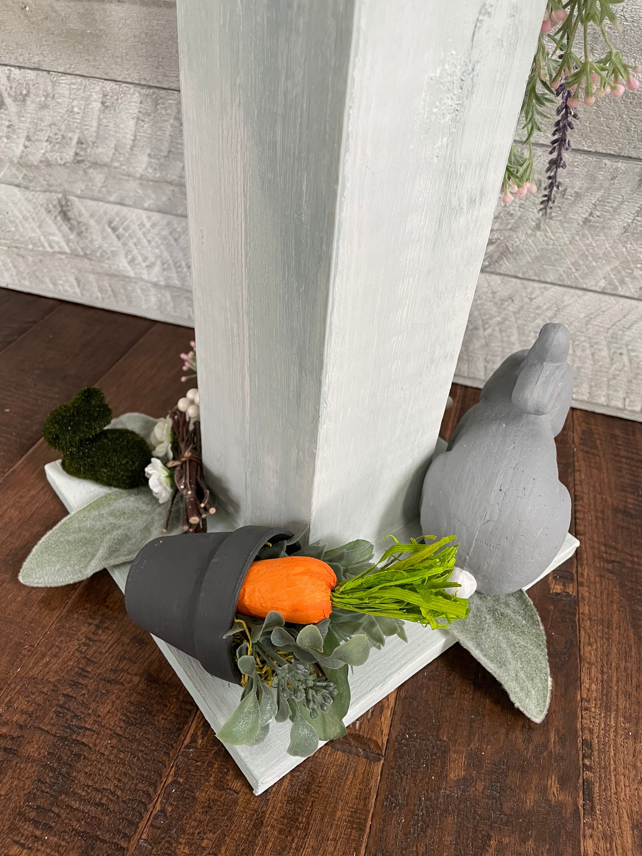 Easter Mailbox Handmade Solid Wood Easter Mailbox Spring Etsy