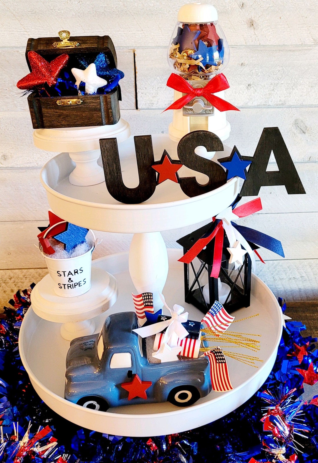 4th of july decor stars and stripes