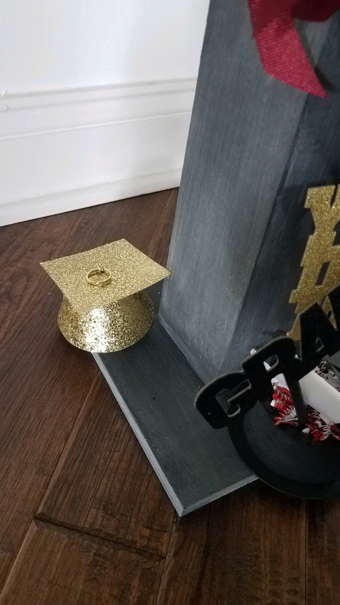 Graduation Mailbox Handmade Solid Wood Graduation Card Etsy