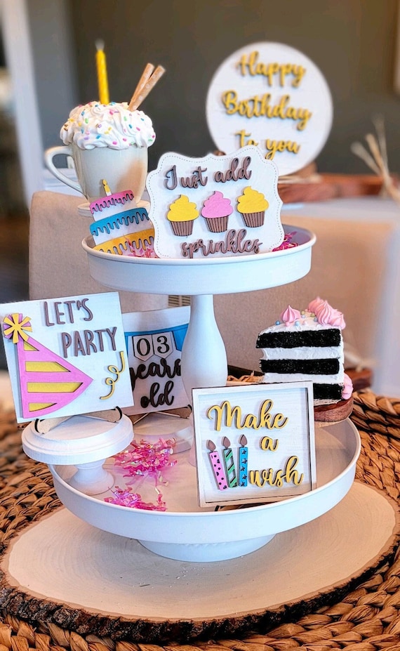 Communion Tray Metal Round Cake Stand Dessert Holder Cupcake